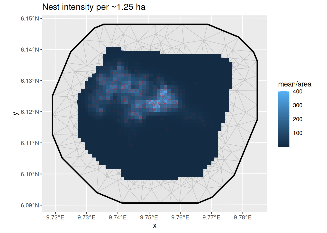 Predictions from zero-inflated model